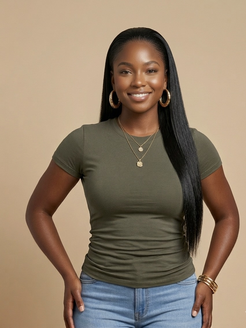 Premium Round-Neck Basic Top