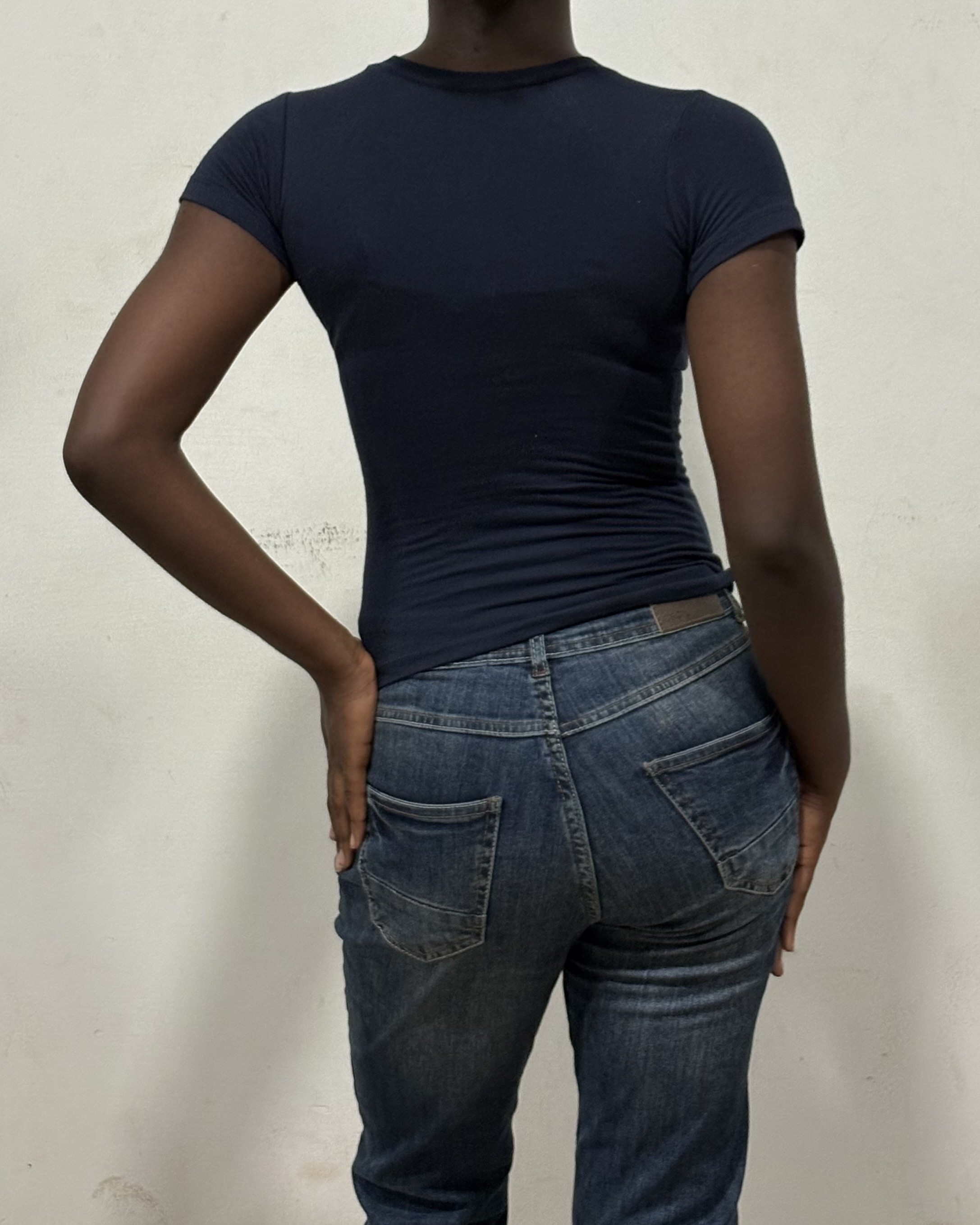 Women Basic Top (Navy Blue)