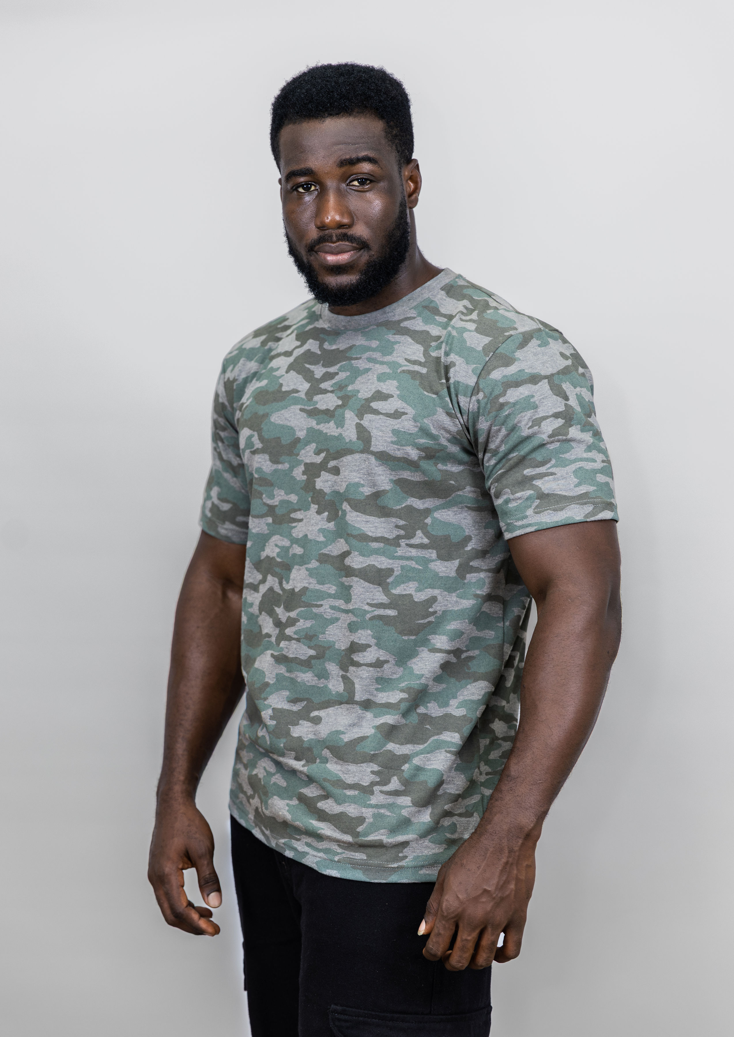 Men’s Cotton Camouflage T-Shirt
