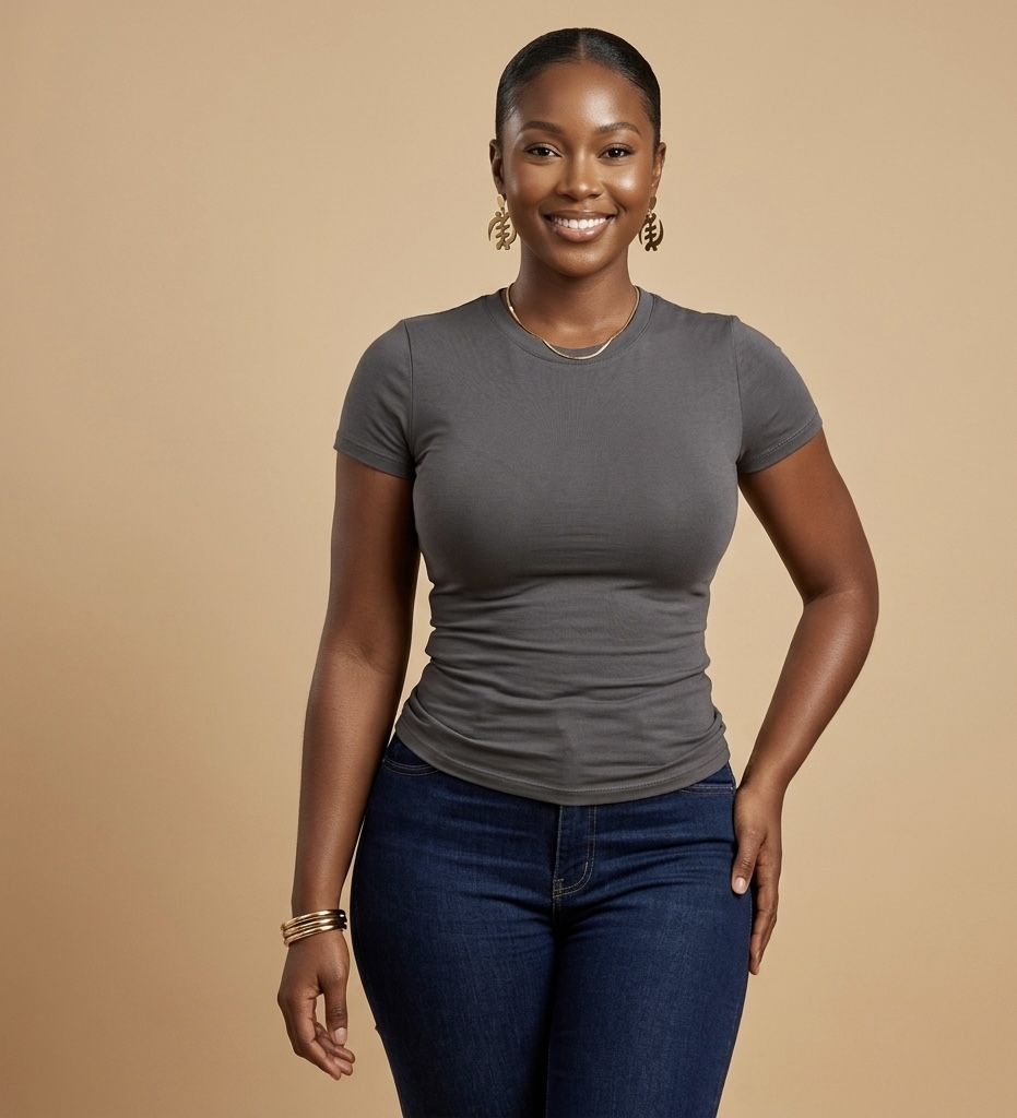New Premium Basic Top (Dark Grey)