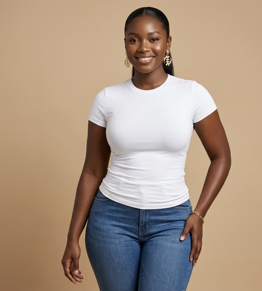 New Premium Basic Top (White)